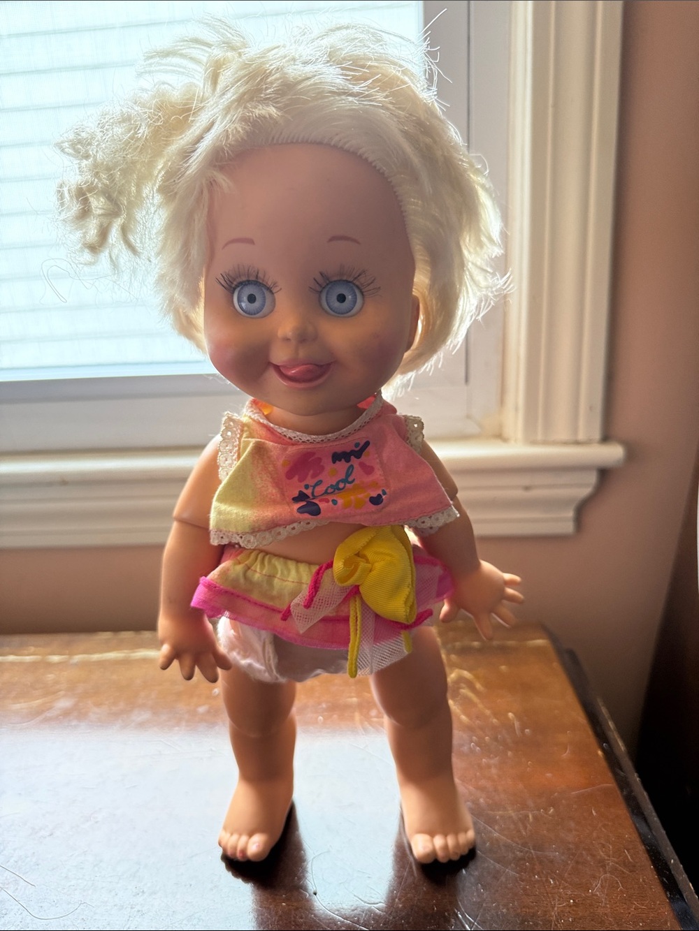 Vintage Galoob BabyFace #8 So Delightful Dee Dee doll